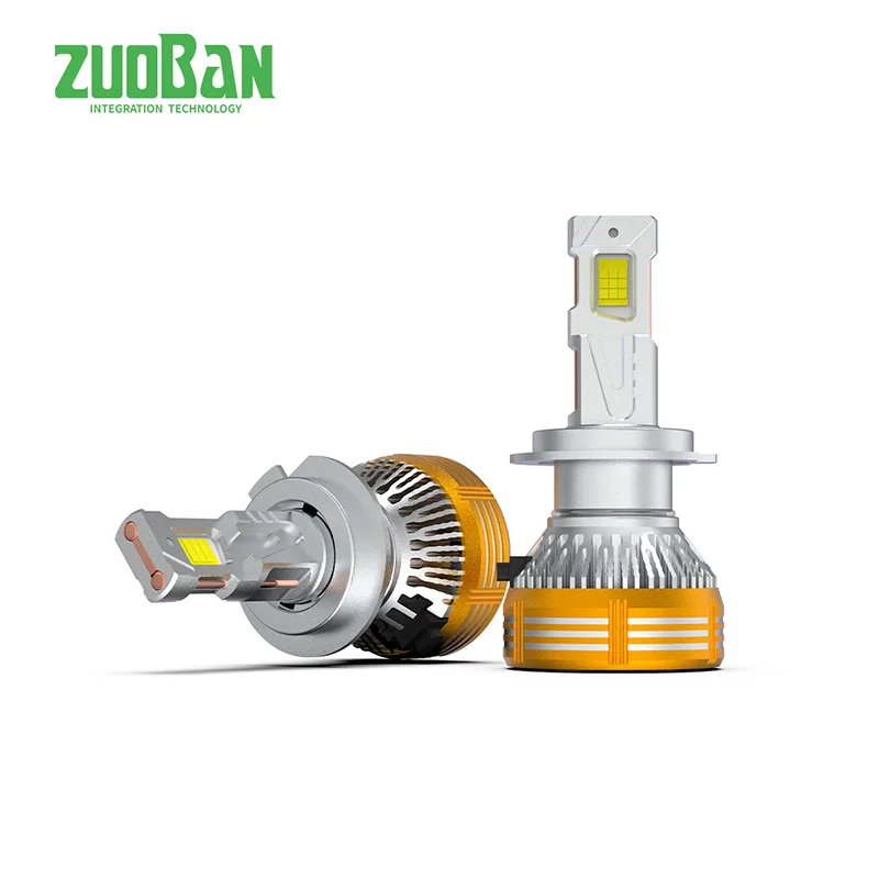 X25 130W 액체 냉각 자동차 LED 헤드라이트 | 레이저 포커스 빔, 지능형 온도 제어