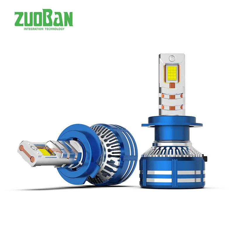 X26 수냉식 4 동관 200W 고출력 자동차 LED 헤드라이트